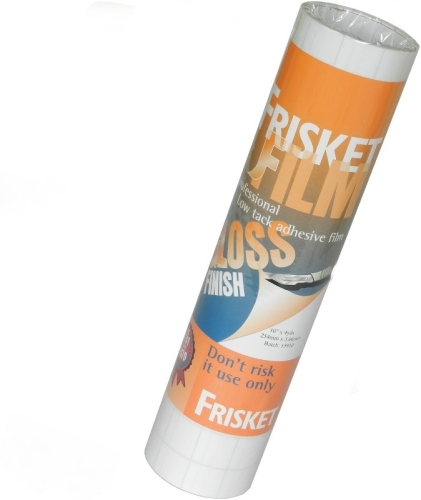 Frisket film / masking film glossy 25.4cm x 36.58m